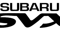 Subaru SVX Parts and Service